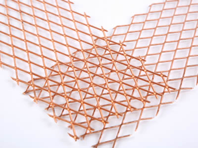 Decoration Copper Expanded Metal Mesh