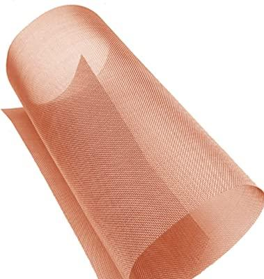 20-200 Filtration Testing Sieve Metal Fabric Copper Woven Wire Filter Screen Mesh