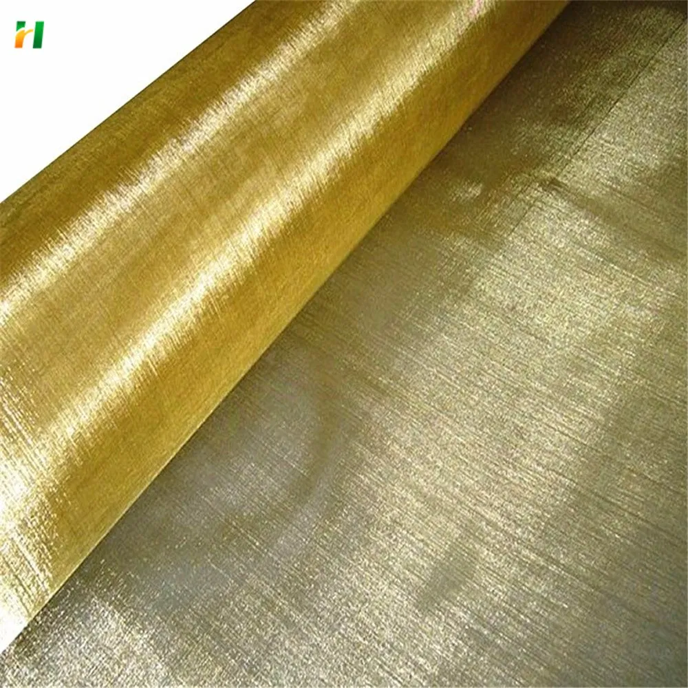 Phosphor Bronze Woven Wire Mesh Brass Wire Mesh Pure Copper Decorative Mesh Price