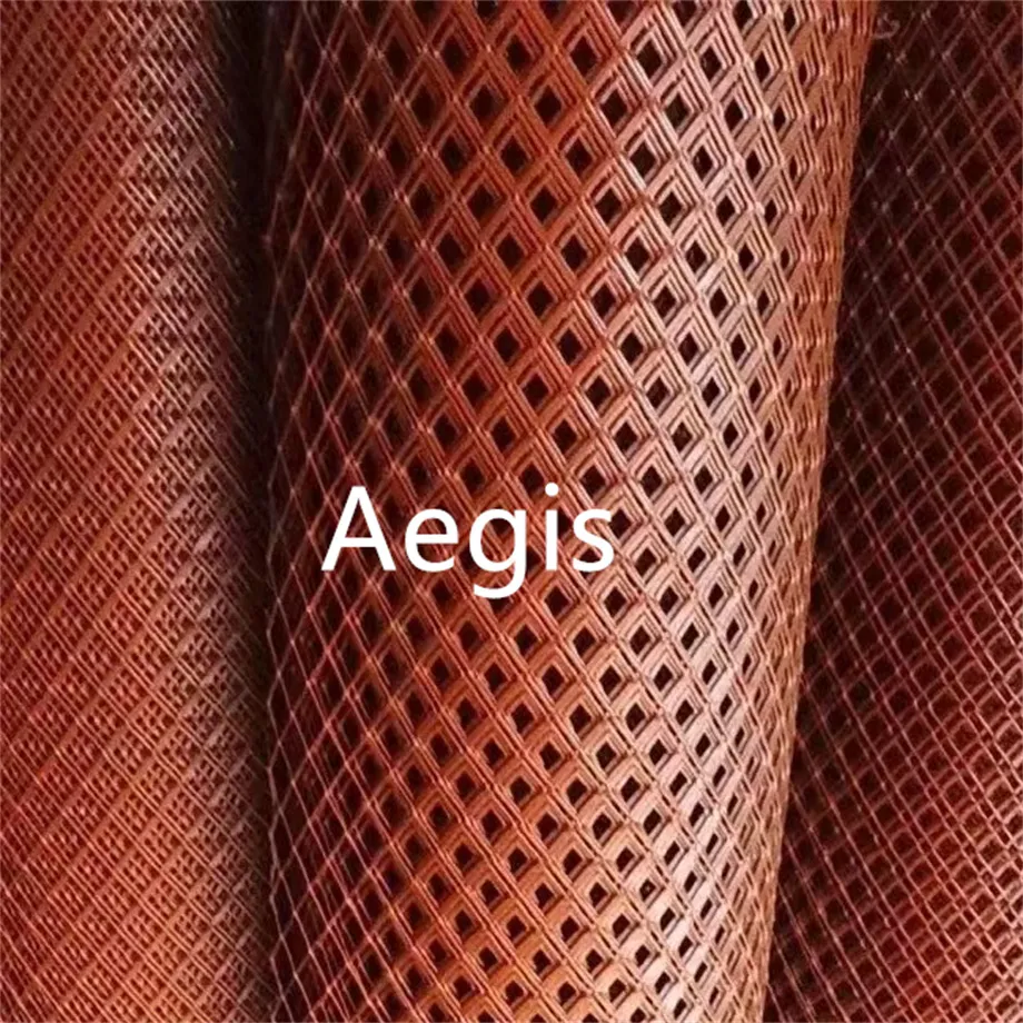 Copper Expanded Mesh Detail 6