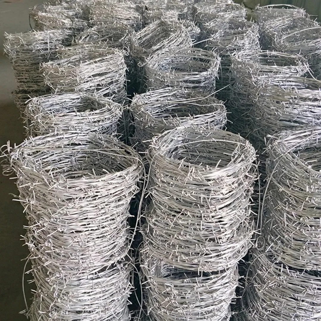 Galvanized Barbed Wire for Agricultural Fencing and Farm Boundary Security Against Animals and Intruders