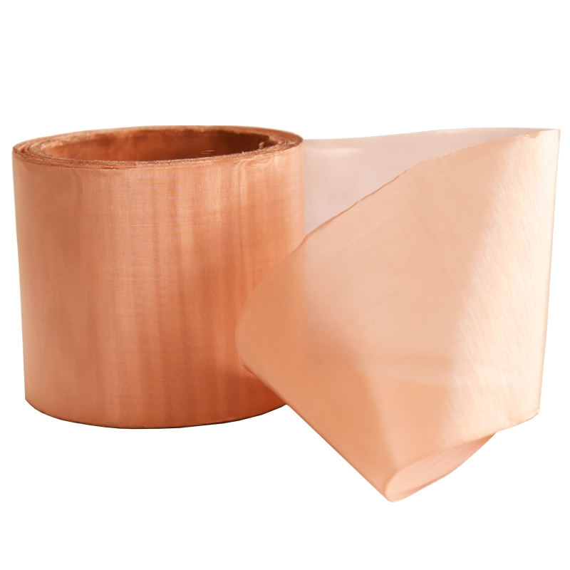 Pure Red Copper Brass Phosphor Bronze Tinned Copper Wire Woven Mesh