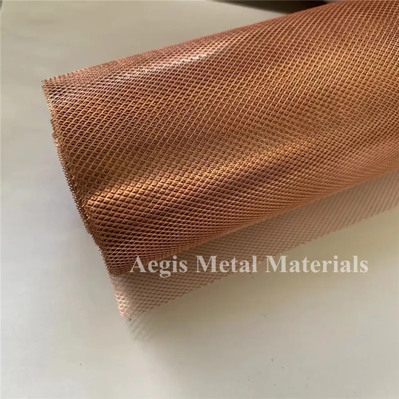 Copper Metal Mesh View