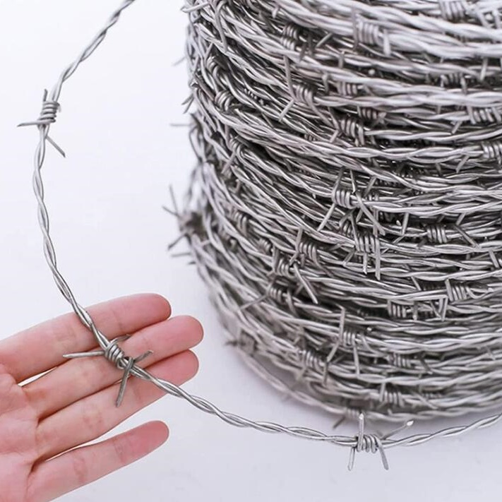 Heavy Galvanized Reverse Twisted High Tensile Barbed Wire