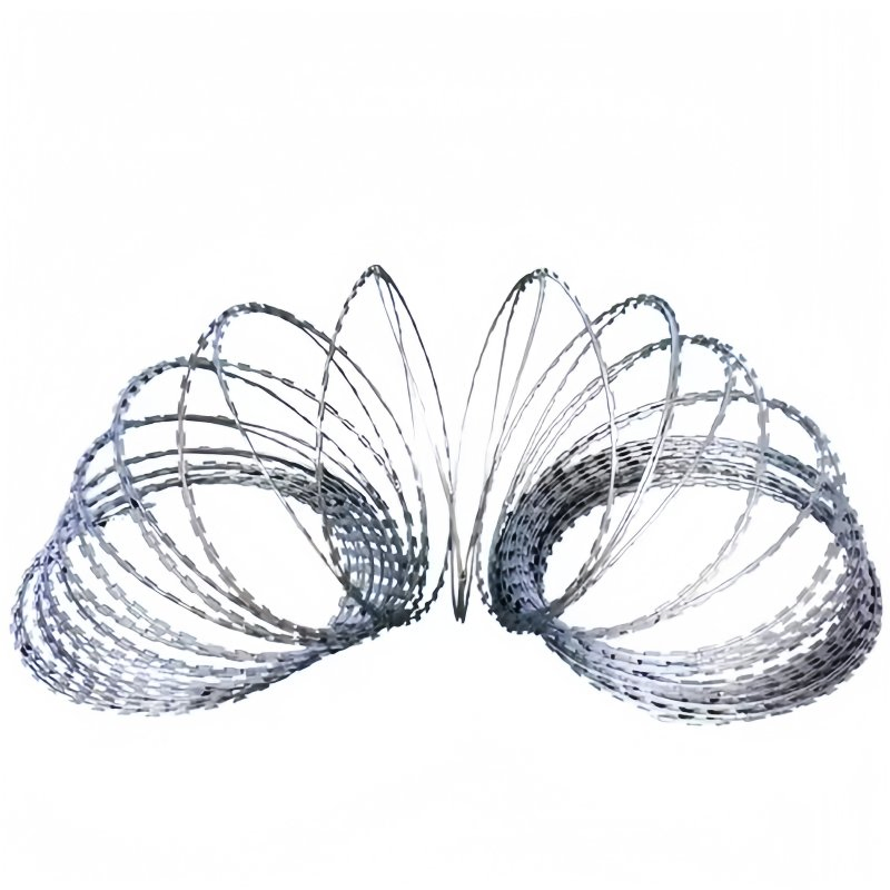 High Tensile Strength Wire Concertina Wire Razor Barbed Wire
