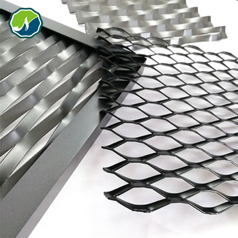 PVC Aluminum Stainless Steel Copper Expanded Metal Mesh Sheet Price