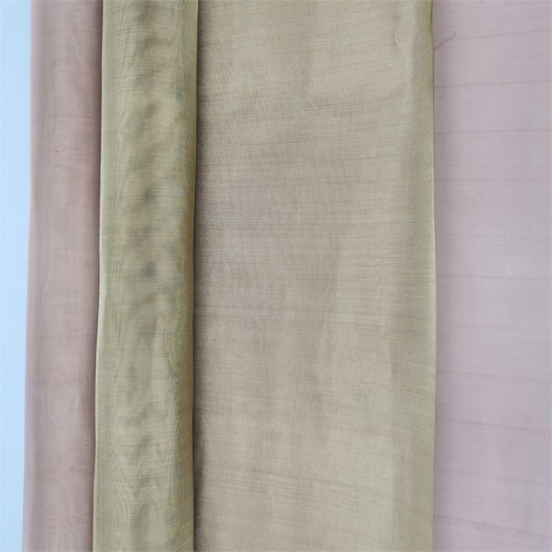 Cheap 100 120 150 200 Mesh Phosphor Bronze Wire Mesh Fabric Pure Copper Brass Mesh Wire Mesh Screen