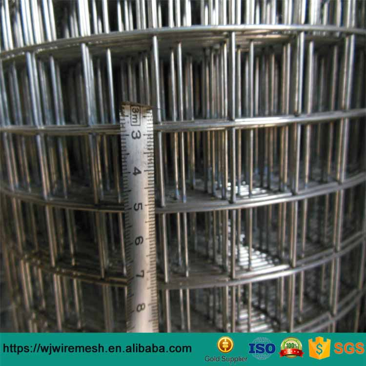 China Factory Customized Sizes 1/2 '' 1/4 '' 1-1/2 '' Stainless Steel Welded Wire Mesh/Iron Wire Mesh in Stock for Fence