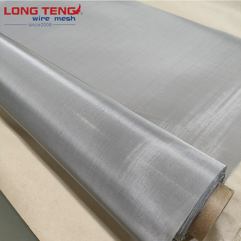 80 Micron 316 Stainless Steel Flat Pack Wire Mesh Rock Cage Speaker Cover Woven Technique for Filters