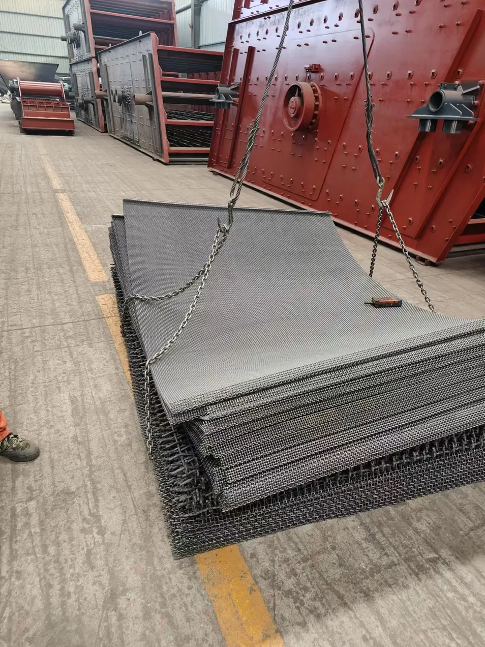 Crimped Wire Mesh Detail 2