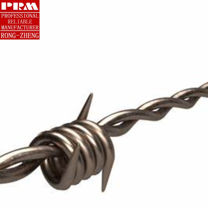 Factory Hot Sales of High-Quality Double-Strand Metal Wire Woven Barbed Wire Fence for Anti-Climbing Purposes in Prisons