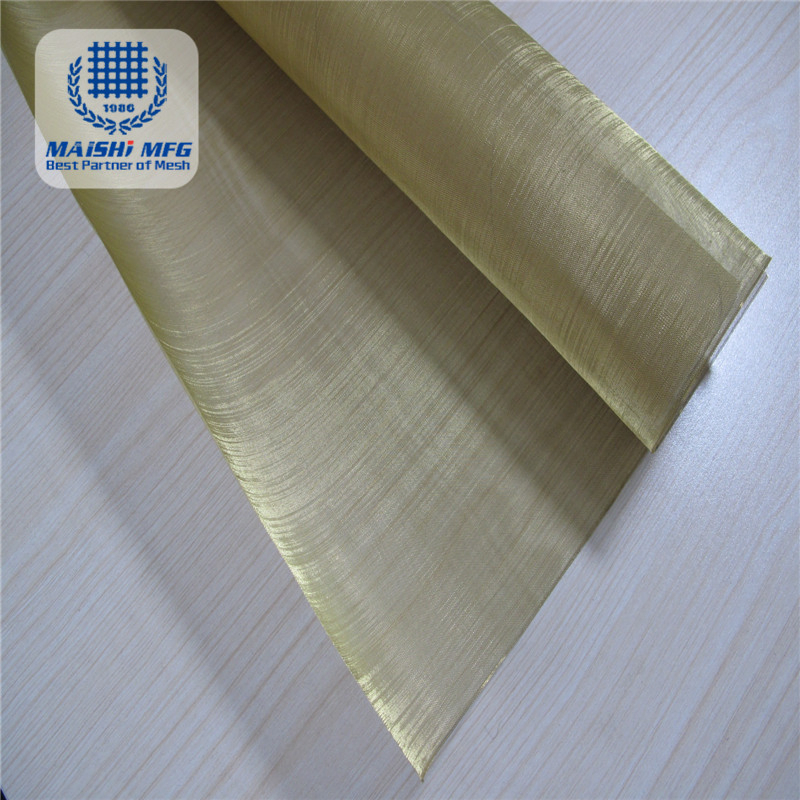 Factory Supply Copper/Brass/Phosphor Bronze Woven Wire Mesh in Stock