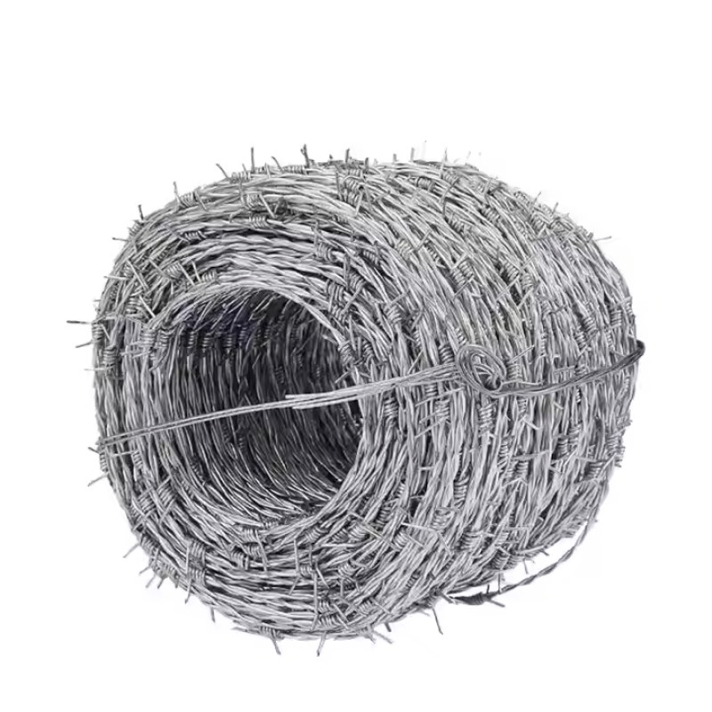 High-Strength PVC Coated Barbed Wire for Secure Fencing