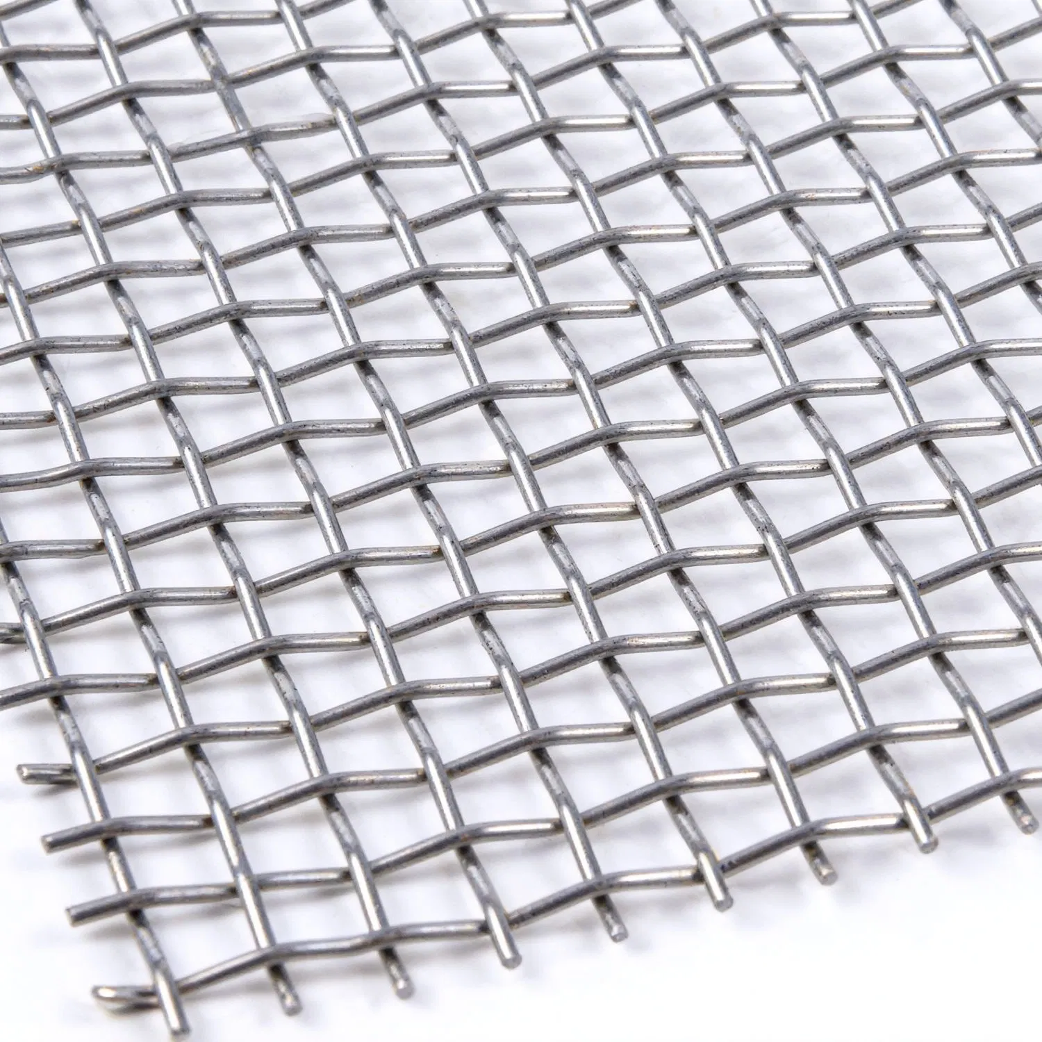 High Strength Crimped Steel Screen Wire Mesh Square Opening Wire Screen for Mining Sieving