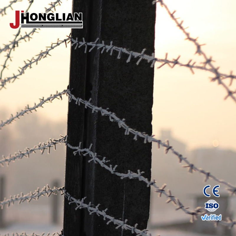 High Carbon Steel Barbed Wire - 2.5mm Diameter &amp; High Tensile