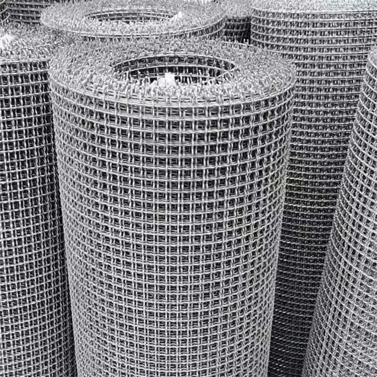 SS304 SS316 1-500mesh Stainless Steel Plain/ Woven Crimped Square Metal Mesh Sieving Screen Filter Wire Mesh