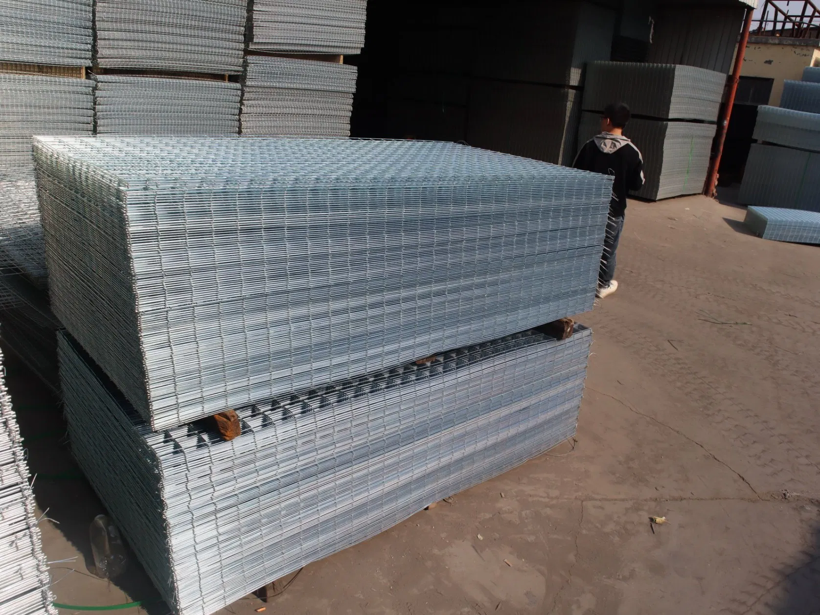 Stainless Steel Fence Panel for Residential Construction Safety Welded Wire Mesh