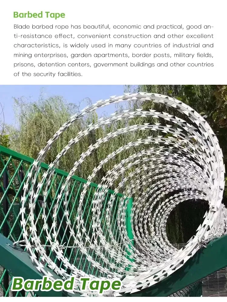 Razor Barbed Wire Security