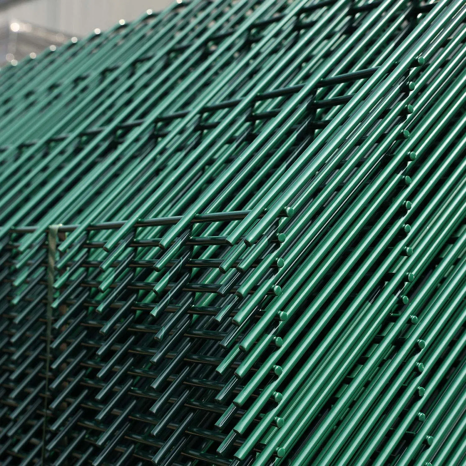 Stainless Steel Outdoor Security Fence Panel 6FT X 8FT Anti Rust Welded Wire Mesh