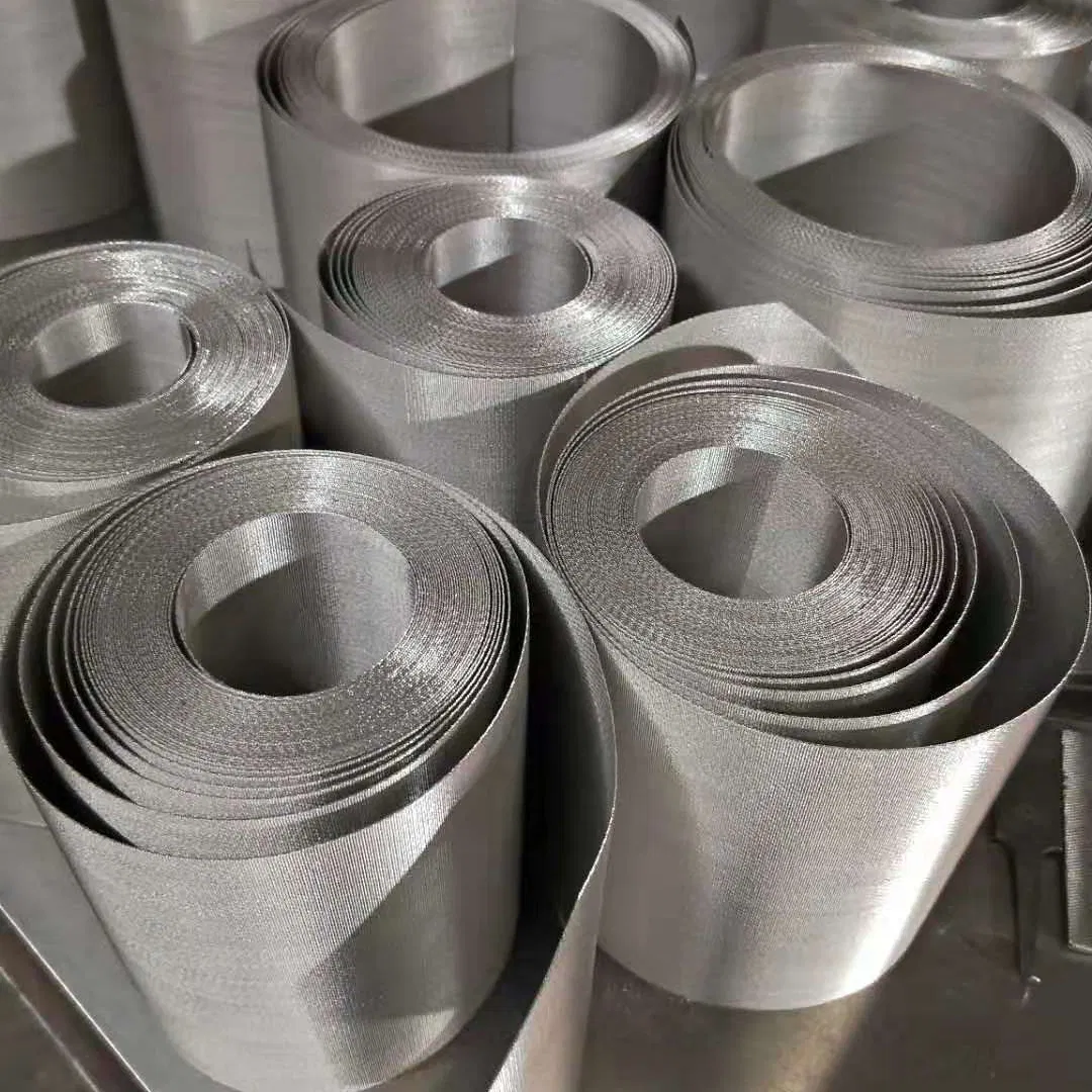Factory Direct 304 316L 1 2 5 10 15 20 25 50 75 100 Micron Stainless Steel Reverse Dutch Woven Filter Mesh