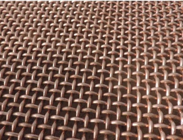 Copper Woven Wire Filter Screen Mesh