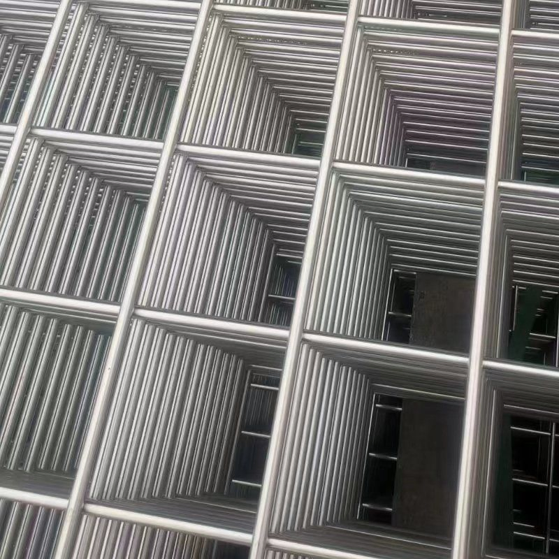 PVC Coated Stainless Reinforced Concrete Reinforcing Wire Mesh Customized Galvanized Durable Steel Construction Welded Wire Mesh Sheet Panel for Building