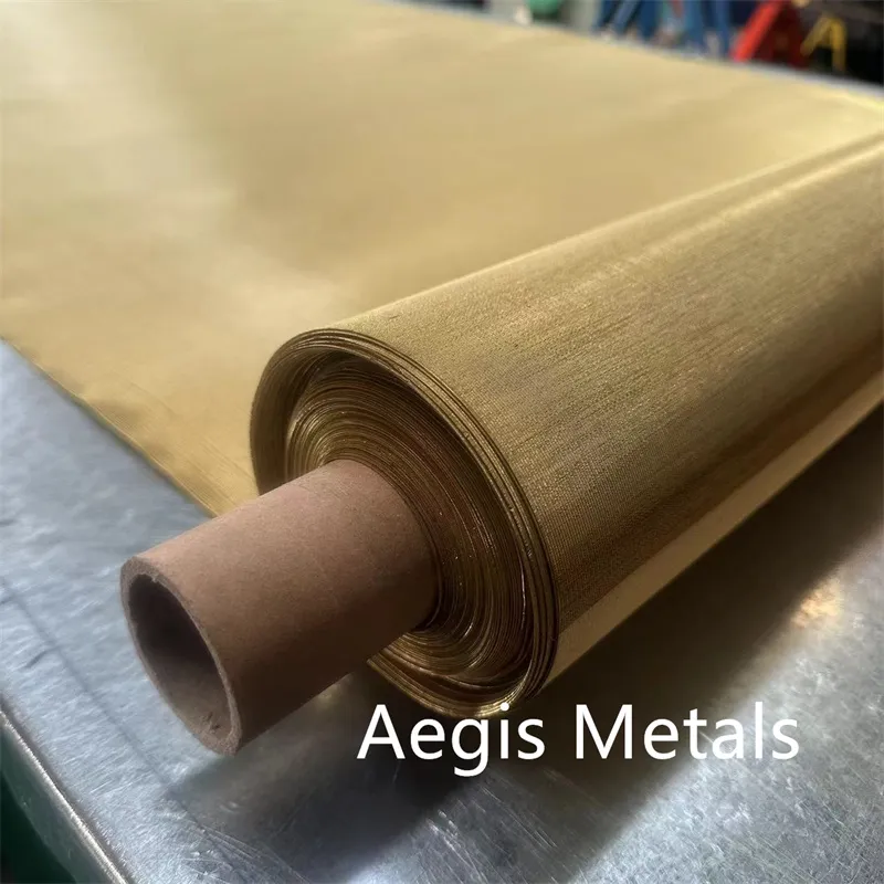 Brass Wire Mesh Fabric