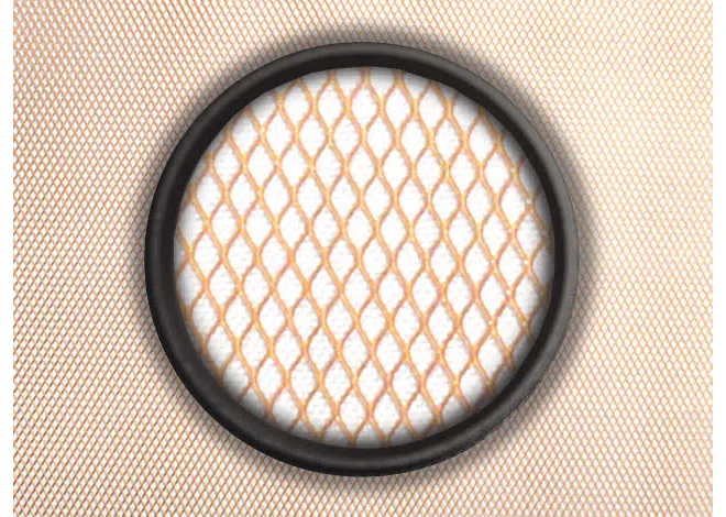 Battery Electrode Materials Precision Expanded Copper Metal Mesh Detail