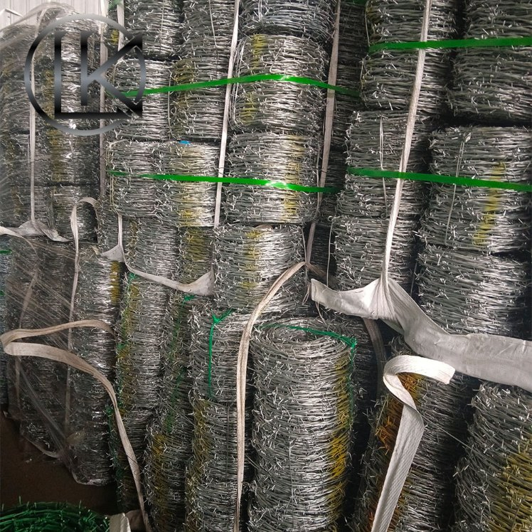 Factory Direct Easy Install High Tensile PVC Coated Twisted Barbed Wire for Stadium Fencing