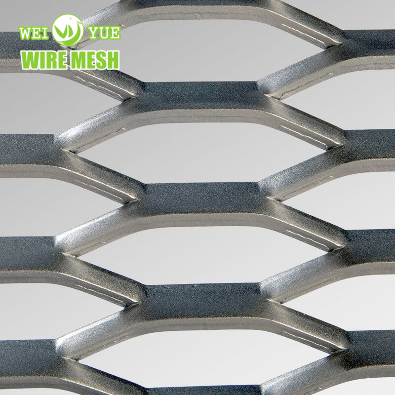 Heavy Duty Expanded Metal Sheet Mesh Steel Grating Mesh