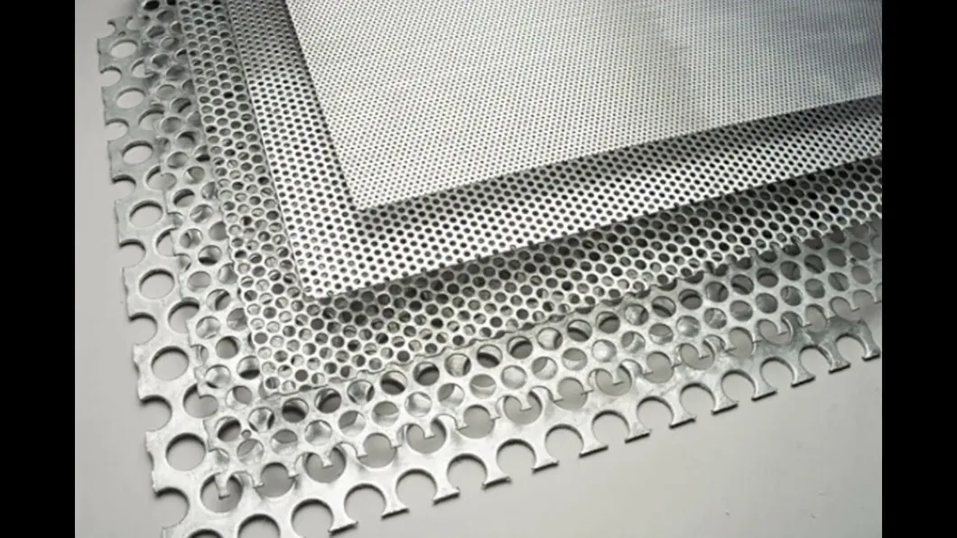 Perforated Specification Chart