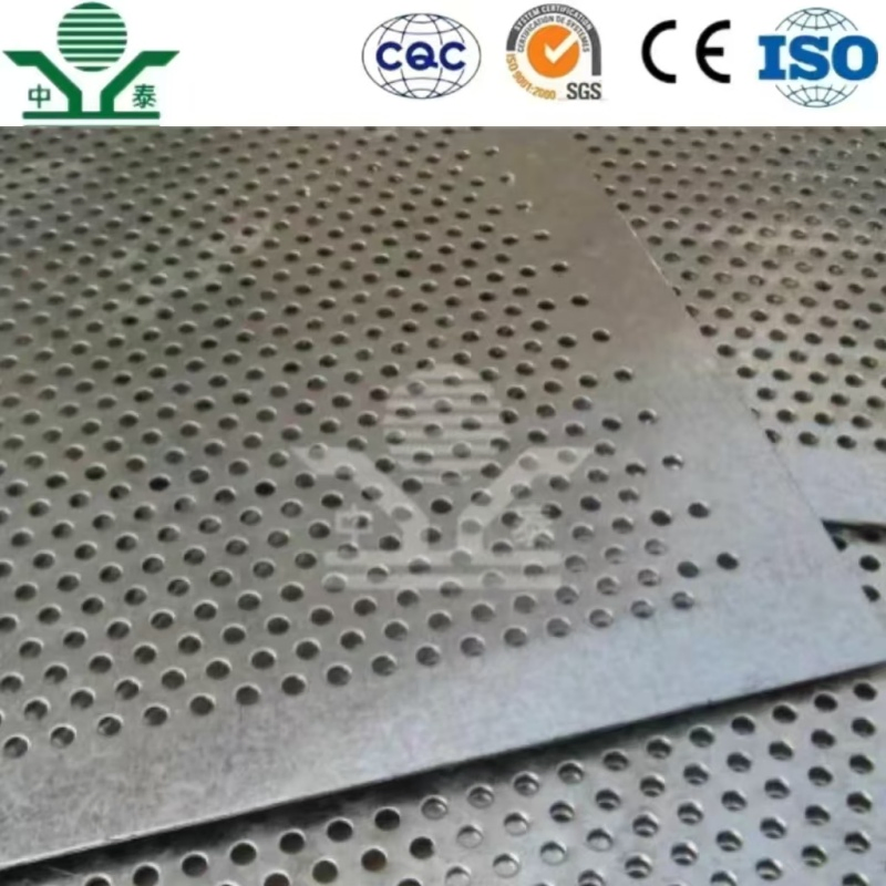 Zhongtai Perforated Metal Mesh Galvanized Steel Perofrated Metal Mesh for Decoration