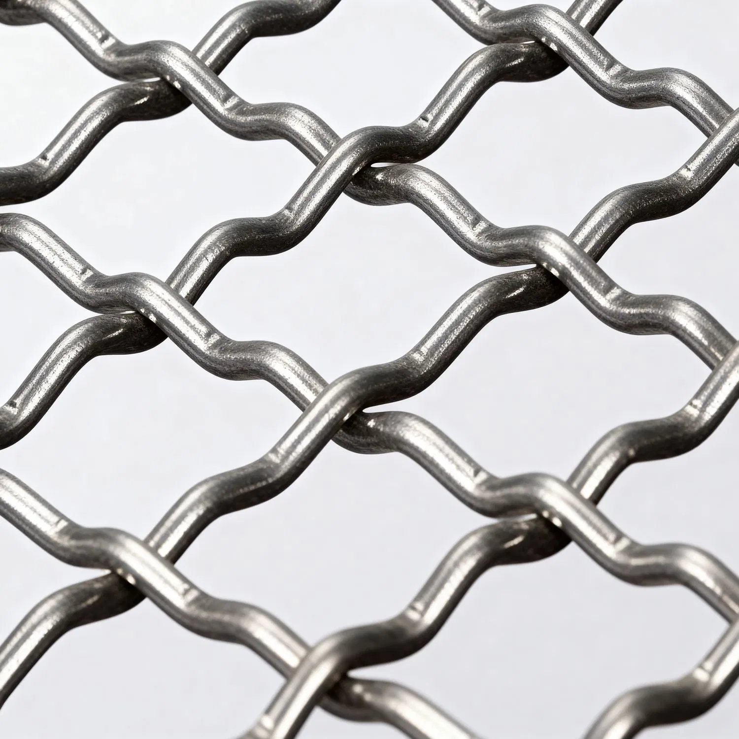 High Strength Crimped Steel Screen Wire Mesh Square Opening Wire Screen for Mining Sieving