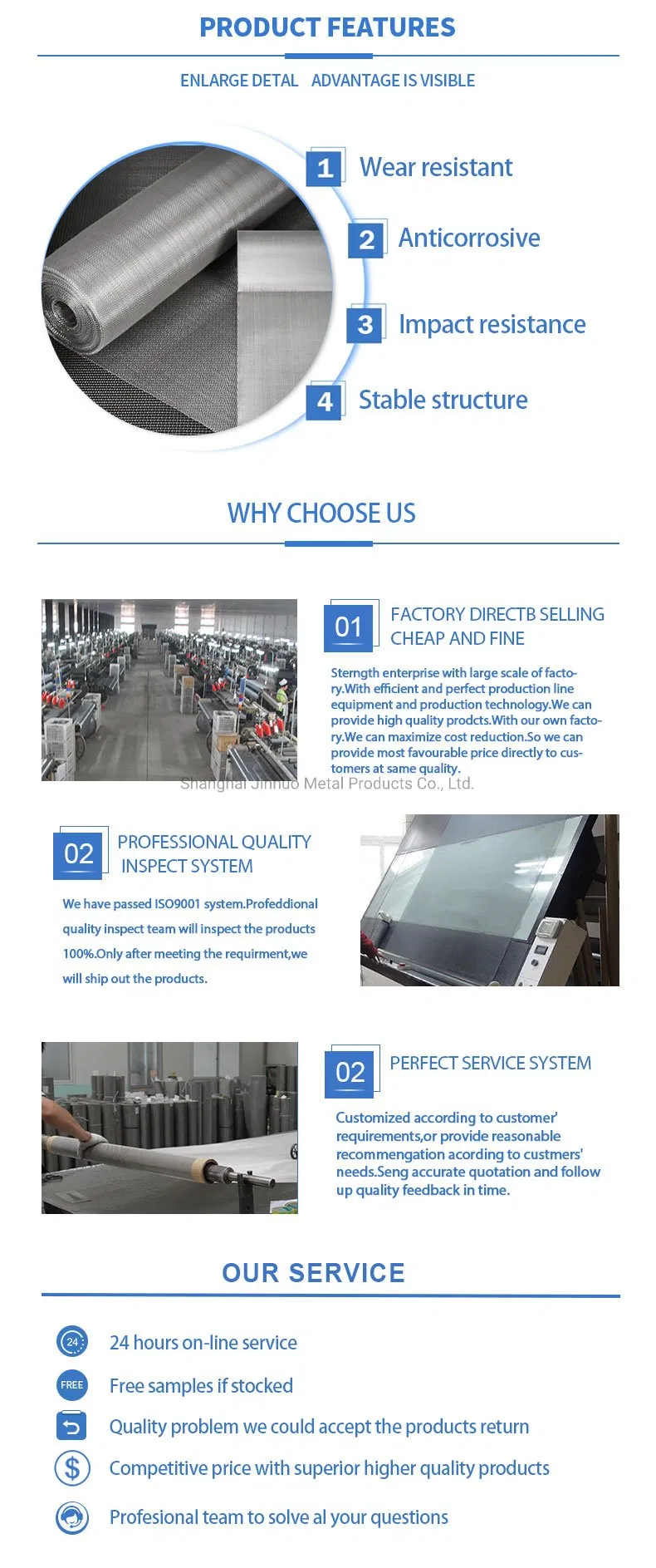 Wire Mesh Specification