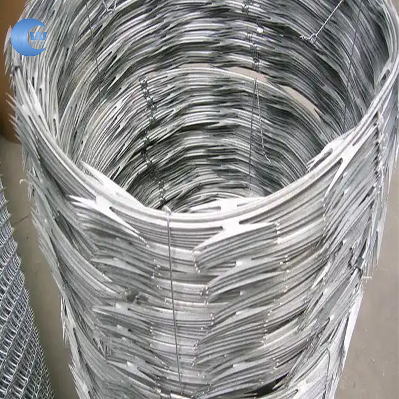 Galvanized Cbt65 Bto30 Bto-22 Double Strand Razor Blade Barbed Wire