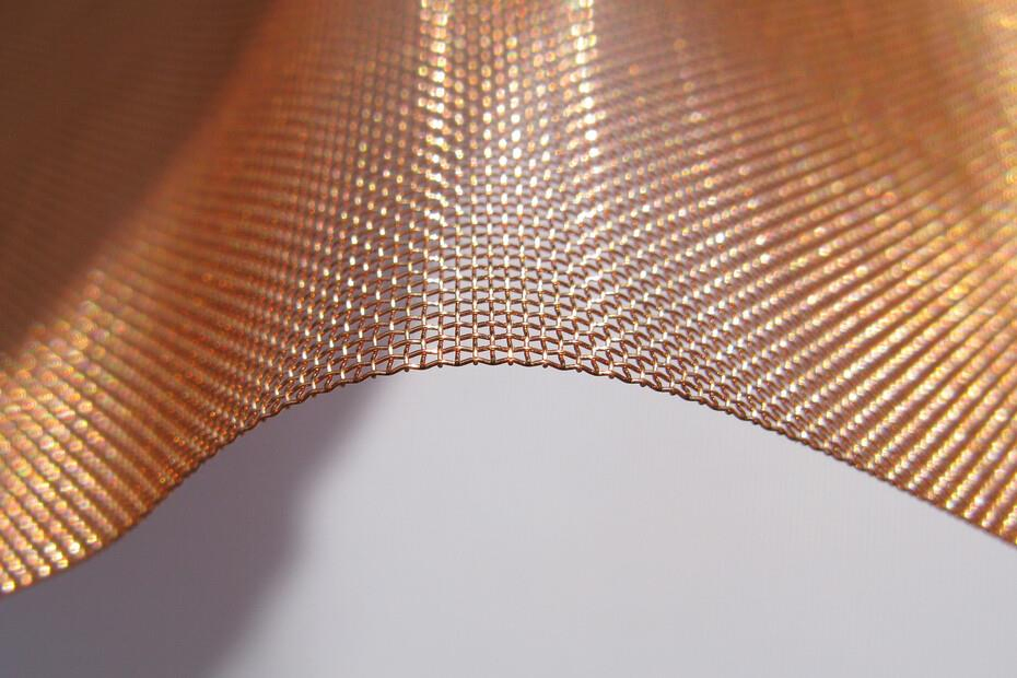 16 Mesh Copper Plain Woven Wire Mesh for Filtering
