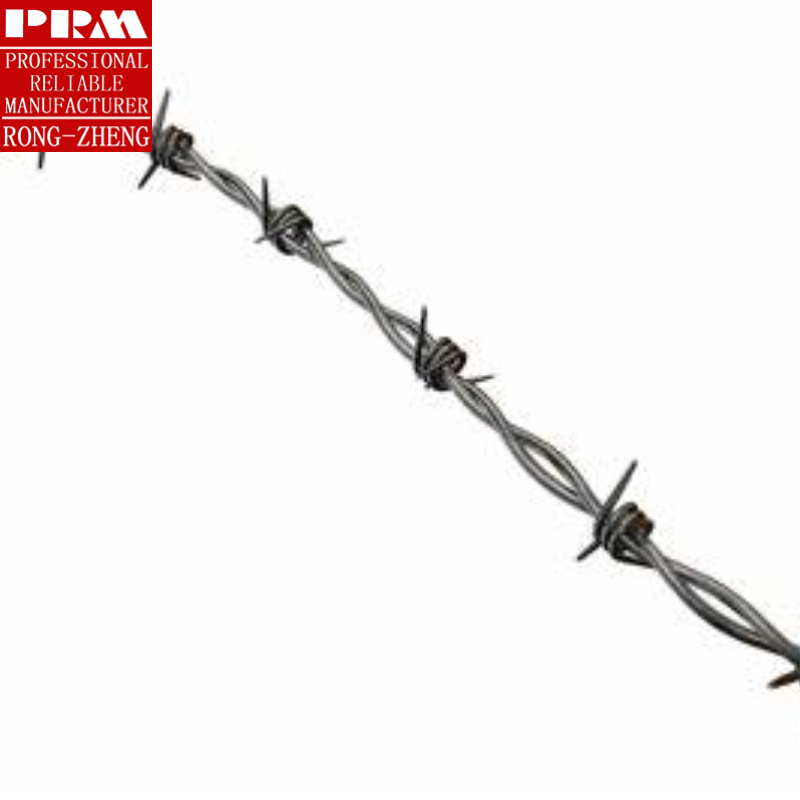 Factory Hot Sales of High-Quality Double-Strand Metal Wire Woven Barbed Wire Fence for Anti-Climbing Purposes in Prisons
