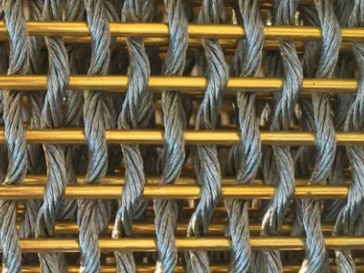 Brass Cable Mesh 2