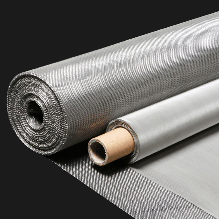 500 Micron 304 Stainless Steel Woven Wire Mesh for Industrial Filter Screen