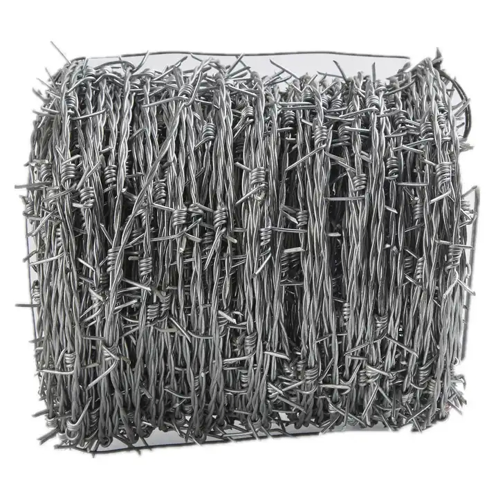 Hot Dipped Galvanized Weight Cheap Barbed Wire Galvanized High Tensile Price Barbed Wire 500m Single Twisted Barbed Wire