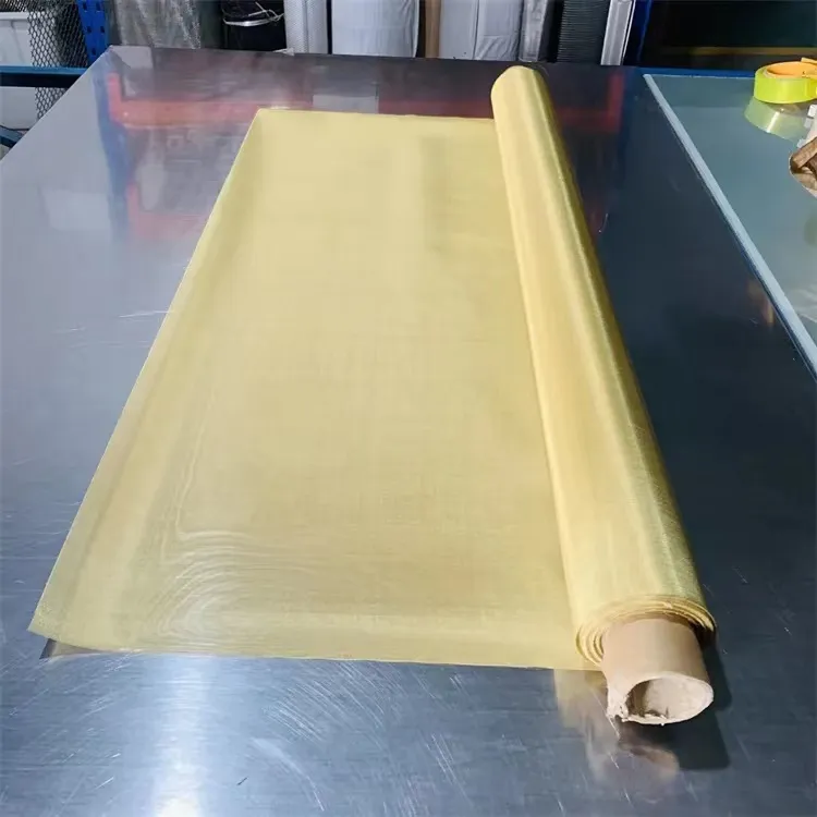 Copper wire mesh details