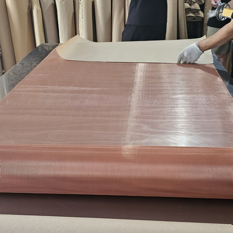 Red Copper Mesh Cloth Yellow Brass Mesh Phosphor Bronze Wire Mesh for Any Decoration Environment