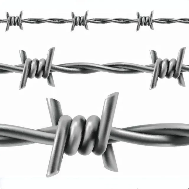 Durable Barbed Wire Fence