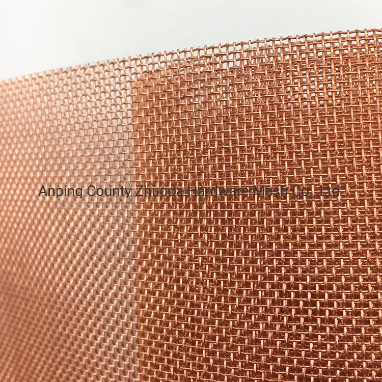 2019 China Hot Sale Phosphor Bronze Wire Mesh Copper Wire Mesh