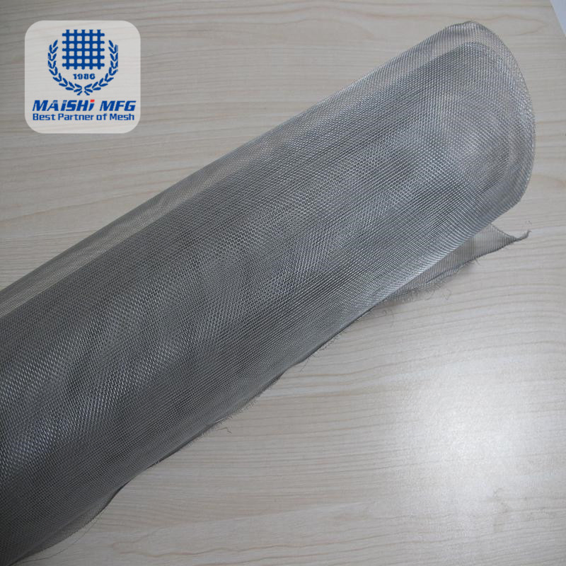 Qualified Plain Weave Woven Stainless Steel Wire Mesh Screen on Sale