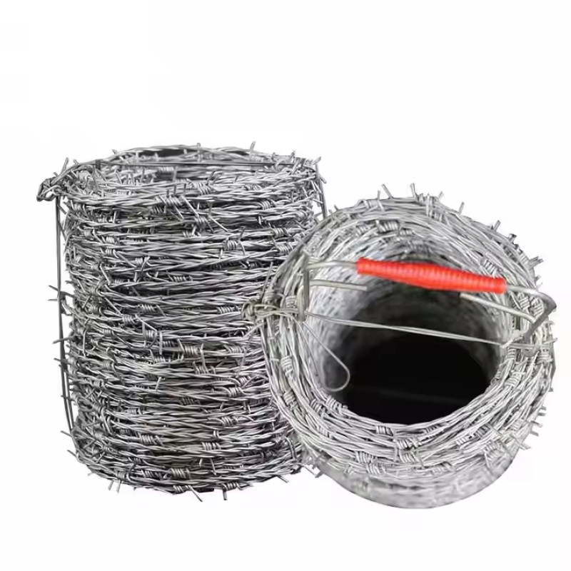 High-Strength PVC Coated Barbed Wire for Secure Fencing