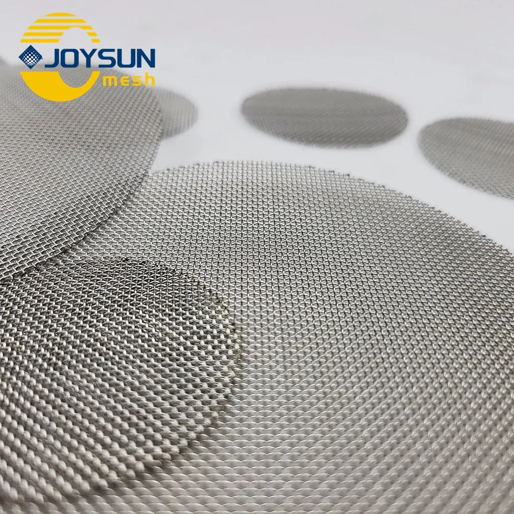 Super Good High Grade Strength 20 50 60 100 200 325 Mesh Stainless Steel SUS 304/316 Stainless Steel Wire Mesh Woven Net Wire Filter Mesh