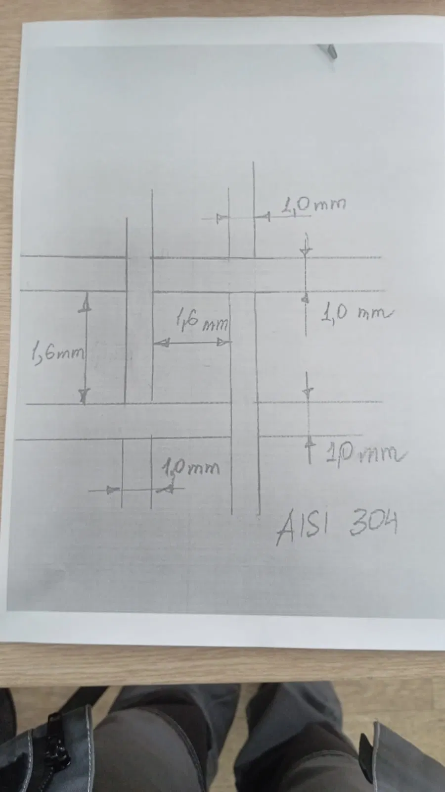 Stainless Steel Mesh 304 Stainless Steel Mesh Screen Mesh Metal Wire Filter Mesh Industrial Filtration Dense Mesh