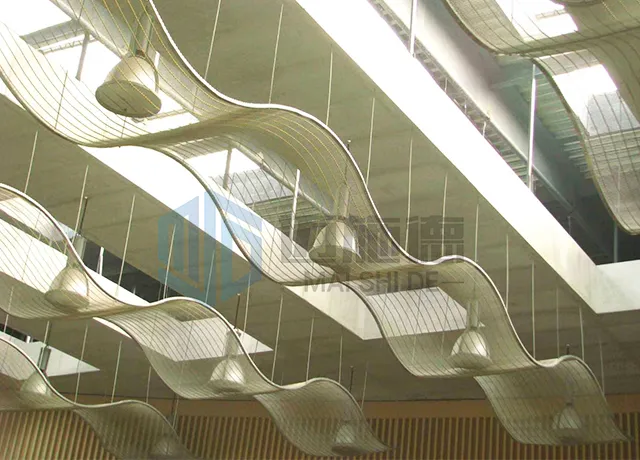 Decorated Crimped Wire Mesh 4