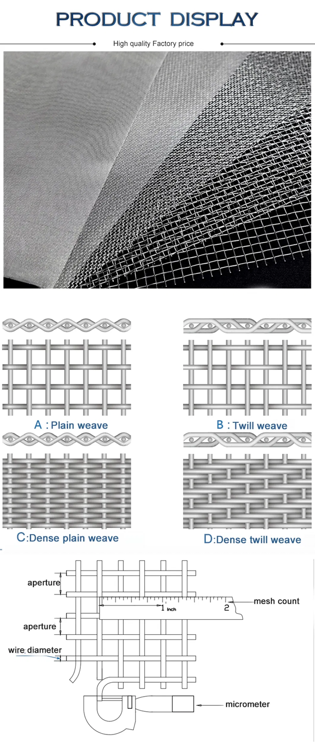 Stainless Steel Mesh Filter